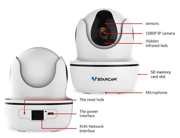 Smart Wi-Fi IP камера Vstarcam C26_h