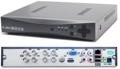 Гібридний 8-миканальний AHD відеореєстратор AK08B