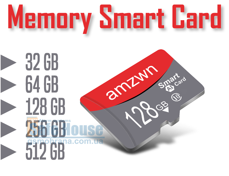 Карта пам'яті Memory Card microSD A1-C10 32/64/128/256/512Гб