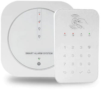 Розумна WIFI GSM сигналізація Tuya SH-013GW + Бездротова RFID клавіатура WK10