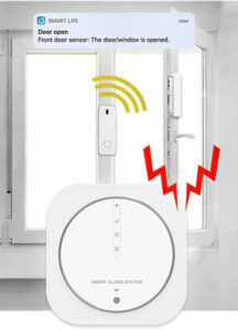 Розумна WIFI GSM сигналізація SH-013GW не забуде вказати закрити вікно
