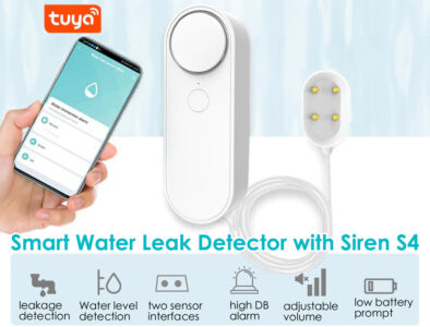 WIFI датчик-сигнализатор затопления Tuya Smart S4