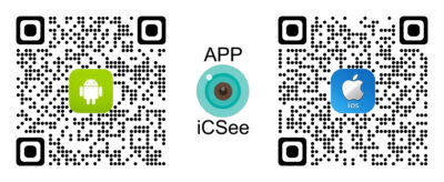 QR-коди на застосунок iCSee для iOS та Android