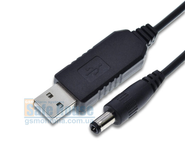 USB кабель преобразователь питания для роутера DC 5-12V | USB кабель перетворювач живлення для роутера DC 5-12V