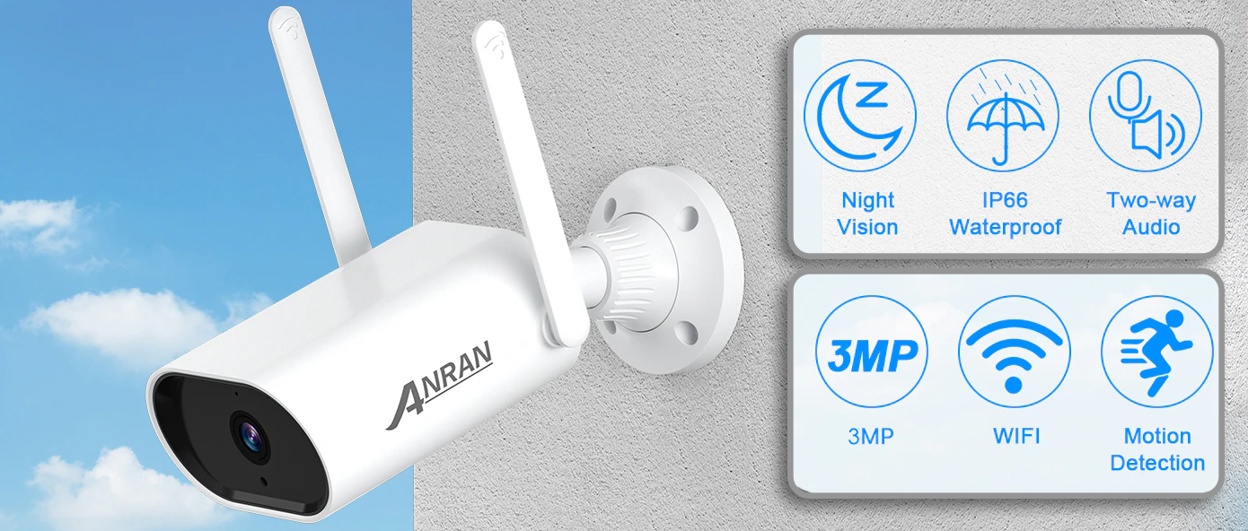 IP WIFI камера наружного наблюдения ANRAN AR-B01