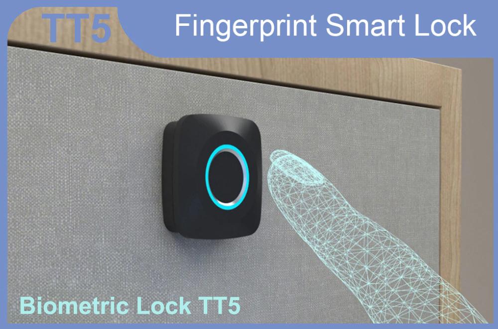 Мебельный биометрический замок TT5