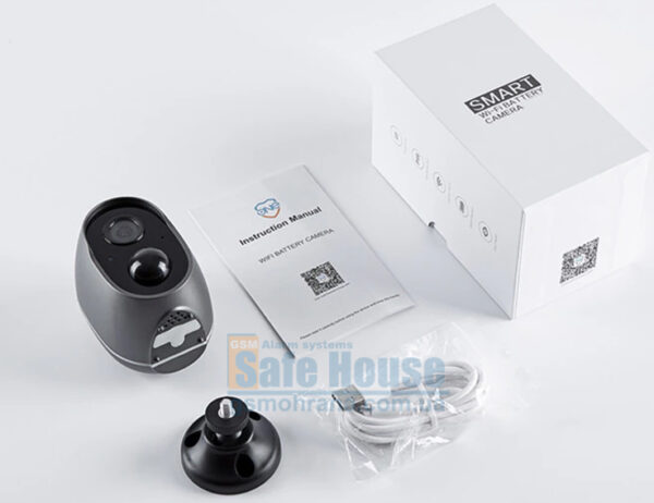 Аккумуляторная Wi-Fi IP камера Tuya G06T | Акумуляторна Wi-Fi IP камера Tuya G06T