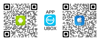 QR-коды на приложение Ubox