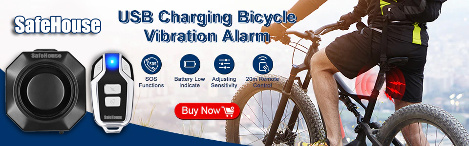 Велосипедная сигнализация SF-32R PRO со встроенным аккумулятором