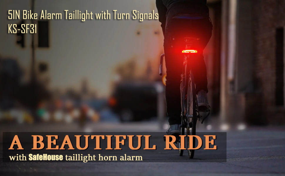 Багатофункціональна велосипедна сигналізація KS-SF31