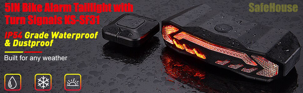 Багатофункціональна велосипедна сигналізація KS-SF31