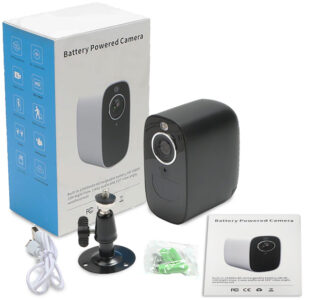 Уличная 4G IP камера на 4MP со встроенным аккумулятором – Комплектация