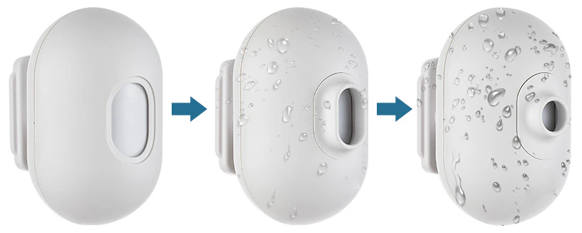 Бездротовий водонепроникний датчик руху PIR-861ASK_white Бездротовий водонепроникний датчик руху PIR-861ASK_white