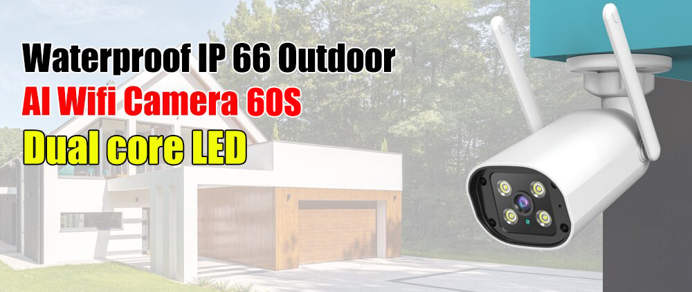 IP камера вуличного відеоспостереження WIFI 60S