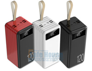 Мощный портативный аккумулятор Power Bank 120000 mAh | Потужний портативний акумулятор Power Bank 120000 mAh