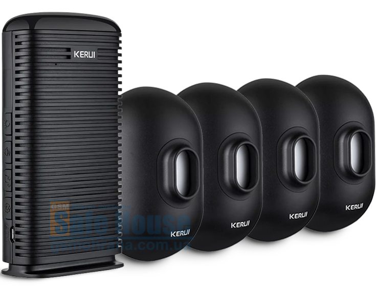 KERUI DW9_kit-4 Багатопрофільна бездротова сигналізація KERUI DW9 kit-4