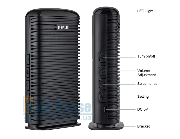 Многопрофильная беспроводная сигнализация KERUI DW9 | Багатопрофільна бездротова сигналізація KERUI DW9