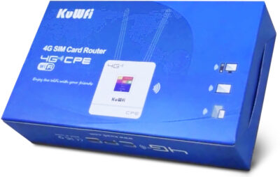 4G LTE WIFI роутер із кольоровим LCD дисплеєм KuWFi CPF903