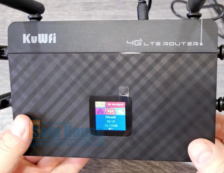 4G WIFI LTE роутер с встроенным аккумулятором KuWFi CPF907 | 4G WIFI LTE роутер із вбудованим акумулятором KuWFi CPF907