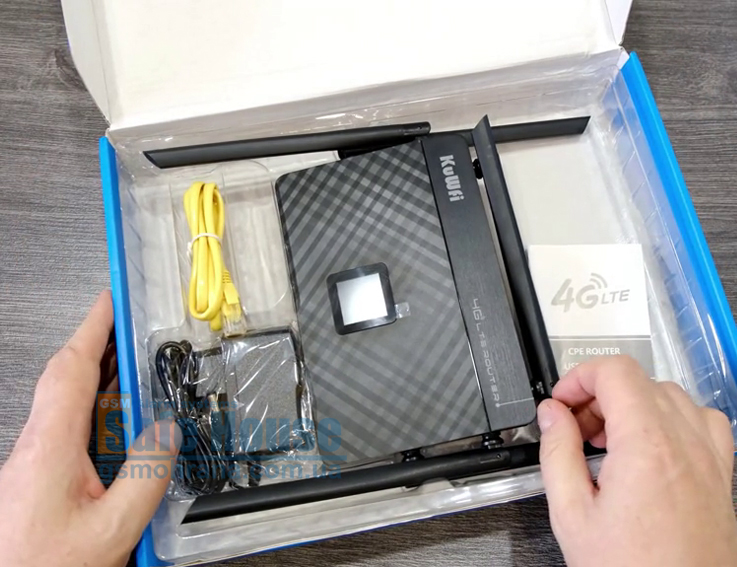 4G WIFI LTE роутер с встроенным аккумулятором KuWFi CPF907 | 4G WIFI LTE роутер із вбудованим акумулятором KuWFi CPF907