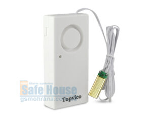 Датчик предупреждения затопления Topvico W206 с сиреной 120дБ | Датчик попередження затоплення Topvico TP-206W