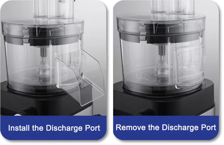 Профессиональный кухонный комбайн для нарезки кубиками FWD-600W