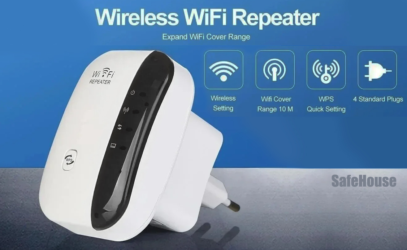 Бездротовий WiFi підсилювач ретранслятор (репітер) MT02
