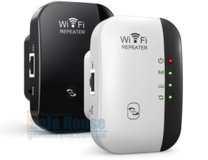 Беспроводной WiFi усилитель ретранслятор (репитер) MT02 | Бездротовий WiFi підсилювач ретранслятор (репітер) MT02