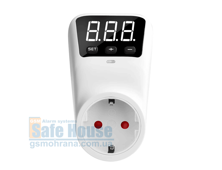 Реле напряжения для розетки с HD-дисплеем HLP02 | Реле напруги для розетки з HD-дисплеєм HLP02