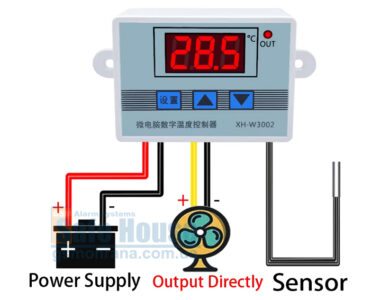 Терморегулятор реле XH-W3002 із виносним датчиком