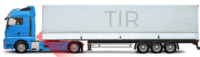 Сигналізація для охорони паливних баків єврофури TIR-2HW19